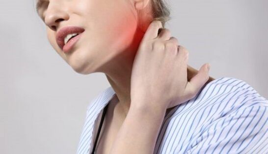Osteochondroseschmerzen im Nacken